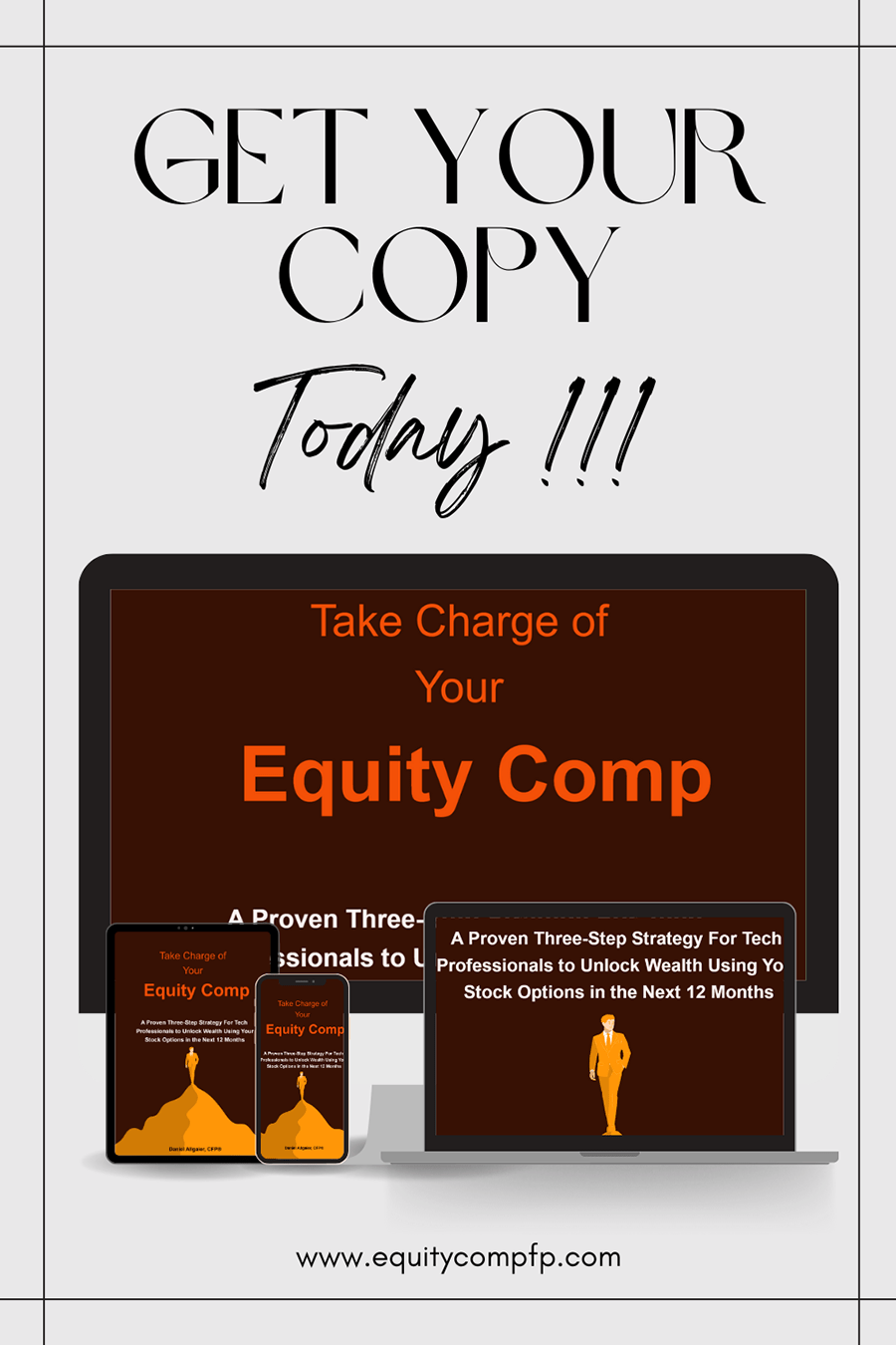 Minimalist Mock Up Design for Online Business Pin